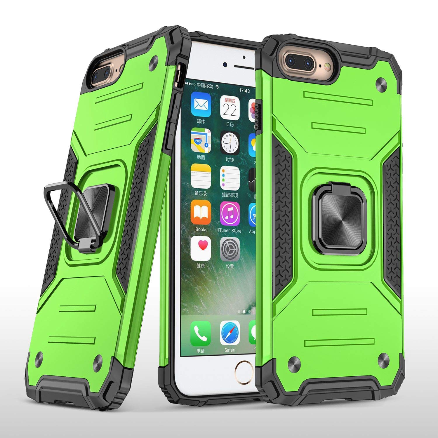 ZUKKY Military Grade Shockproof Case for iPhone 7 Plus/8 Plus (5.5