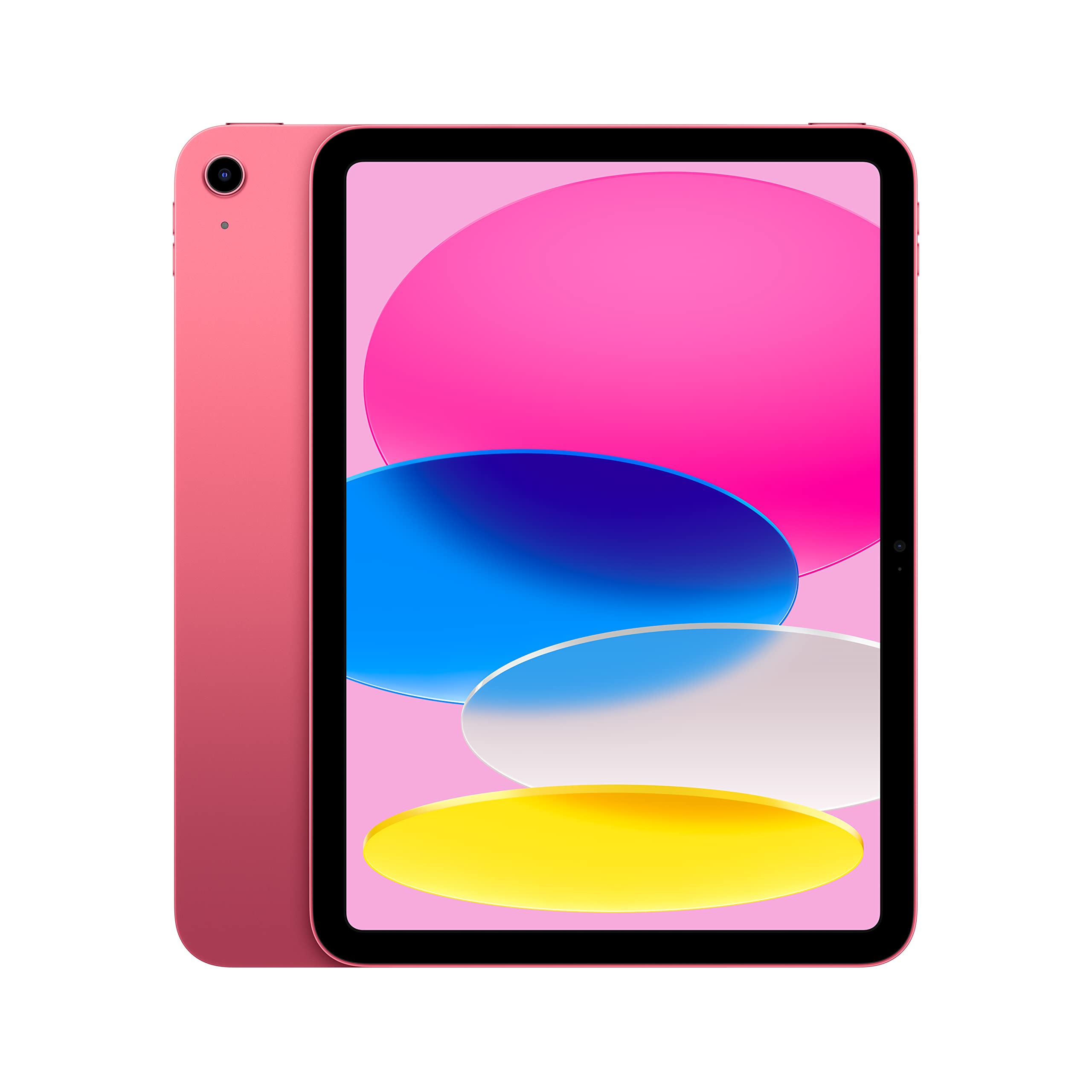 2022 Apple iPad 10.9-inch Wi-Fi 64GB - Pink (Renewed) | Portable Tablet for Work, Study & Entertainment | Fast A14 Bionic Chip, All-Day Battery Life