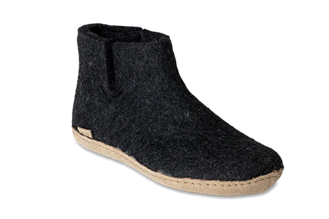 Men's Leather Sole Boots - Comfortable & Durable for Outdoor, Work & Casual Wear | Waterproof & Slip-Resistant
