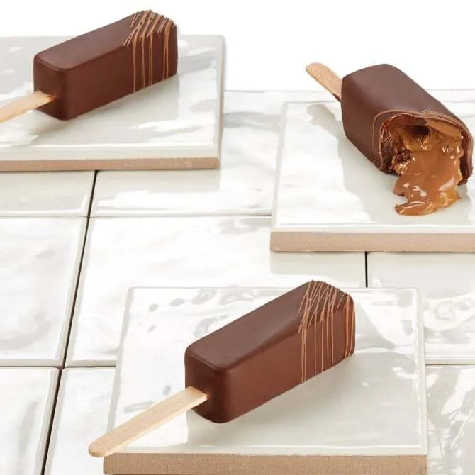 Pavogel Linear Pop Mold - 10 Different Shapes, 50 Sticks - Perfect for Cake Decorating, Candy Making, and DIY Chocolate Molds