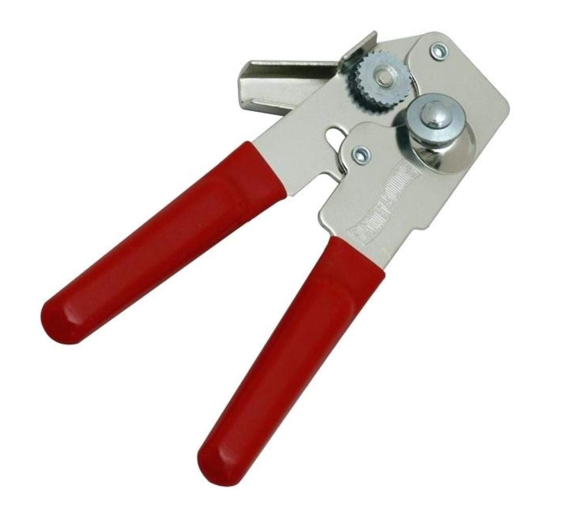 Swing-A-Way Compact Can Opener - Red | Manual Kitchen Tool for Easy Can Opening | Perfect for Camping, Emergency Kits & Small Spaces