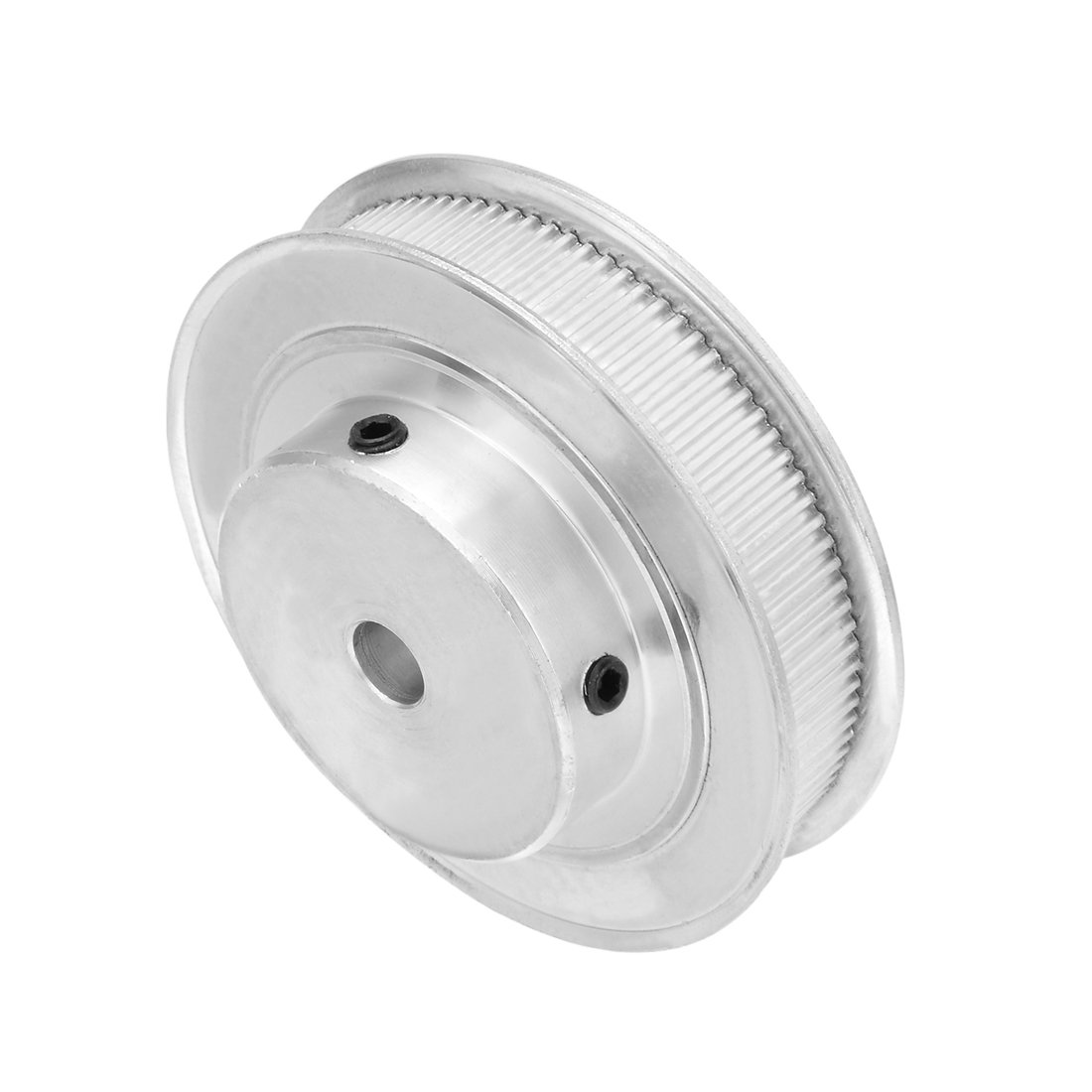 uxcell 100 Teeth 8mm Bore 2.032mm Pitch Aluminum Timing Belt Pulley - Compatible with 10mm Belt for 3D Printers, CNC Machines & Industrial Equipment