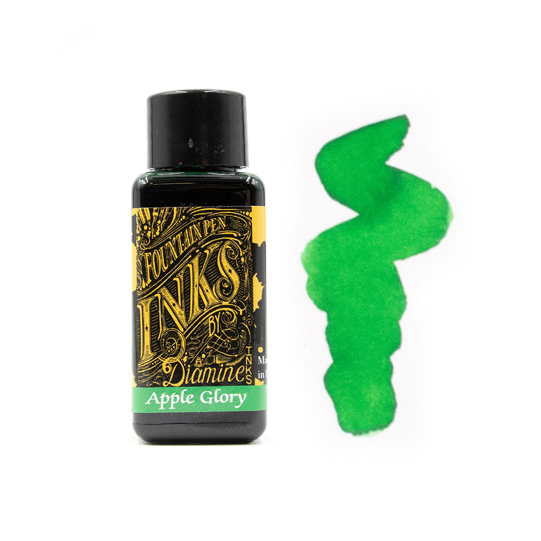 Premium Diamine Fountain Pen Ink 30ml Bottle - Vibrant Colors for Calligraphy, Journaling & Artistic Writing - Perfect for Fountain Pens, Dip Pens & Ink Drawing