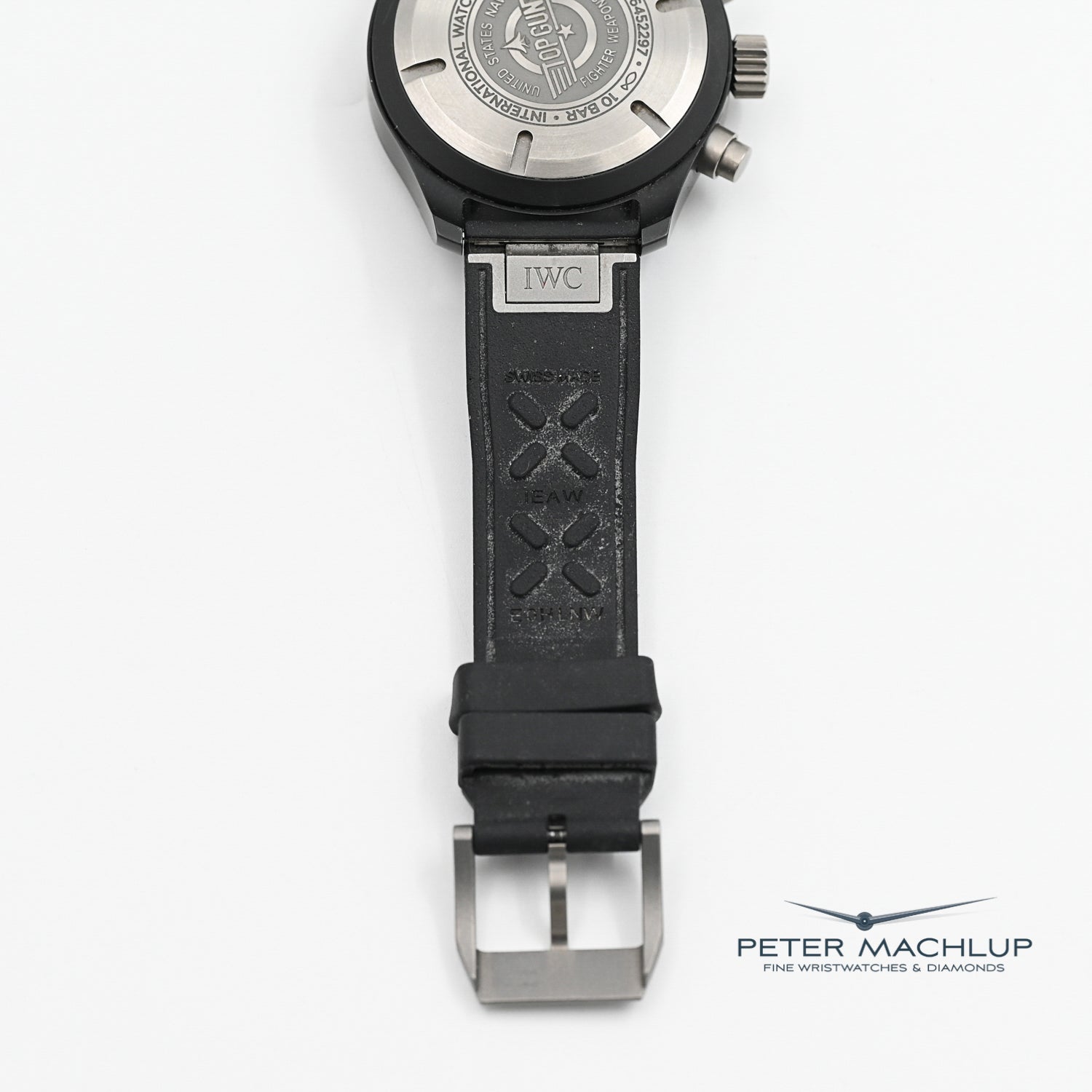 IWC Pilot Top Gun Chronograph 2023 - Luxury Swiss Men's Watch with Black Ceramic Case & Automatic Movement | Perfect for Aviation Enthusiasts, Business Professionals & Collectors