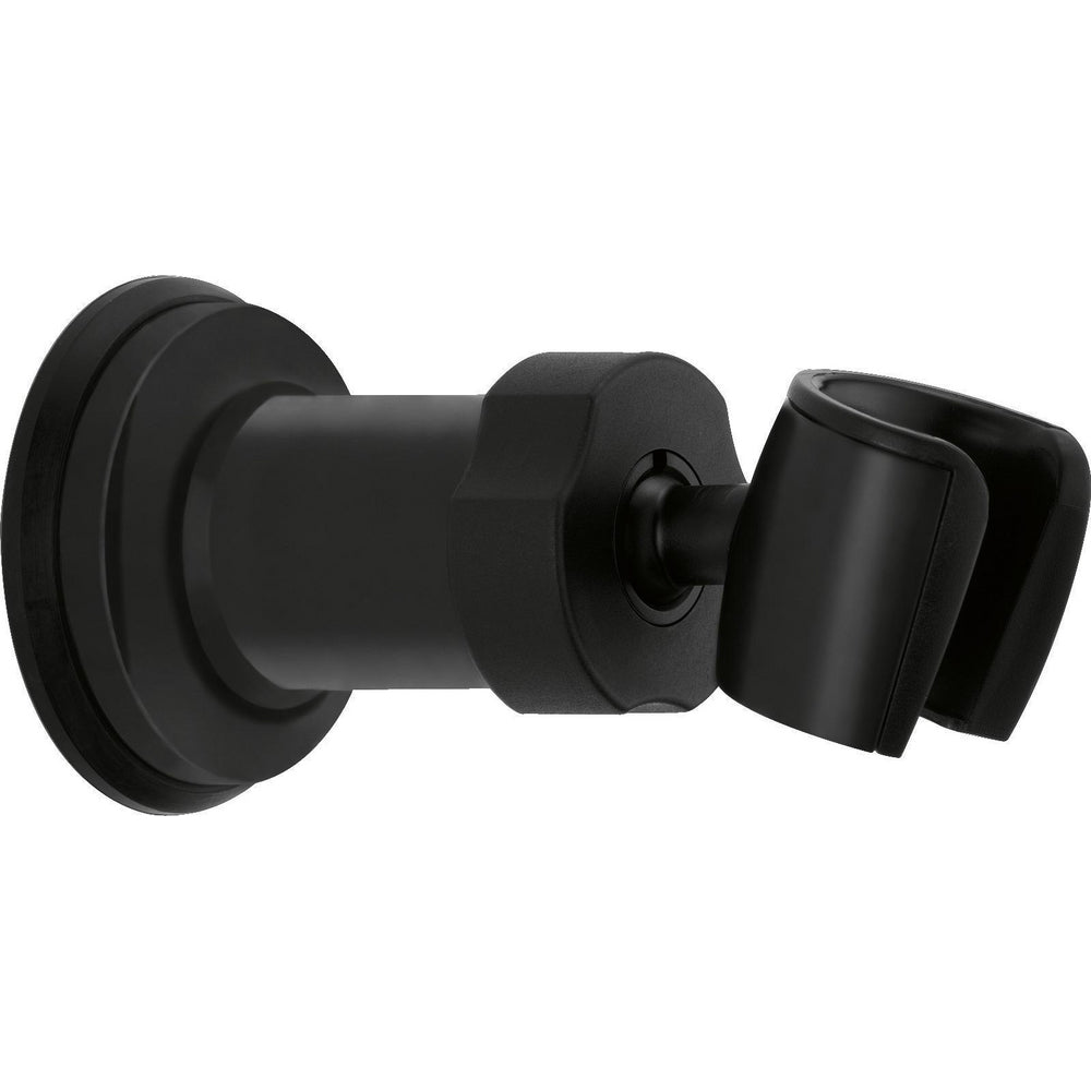 Delta U4005 BL PK Matte Black Adjustable Wall Mount for Hand Shower - Perfect for Bathroom, Shower, and Spa Renovations