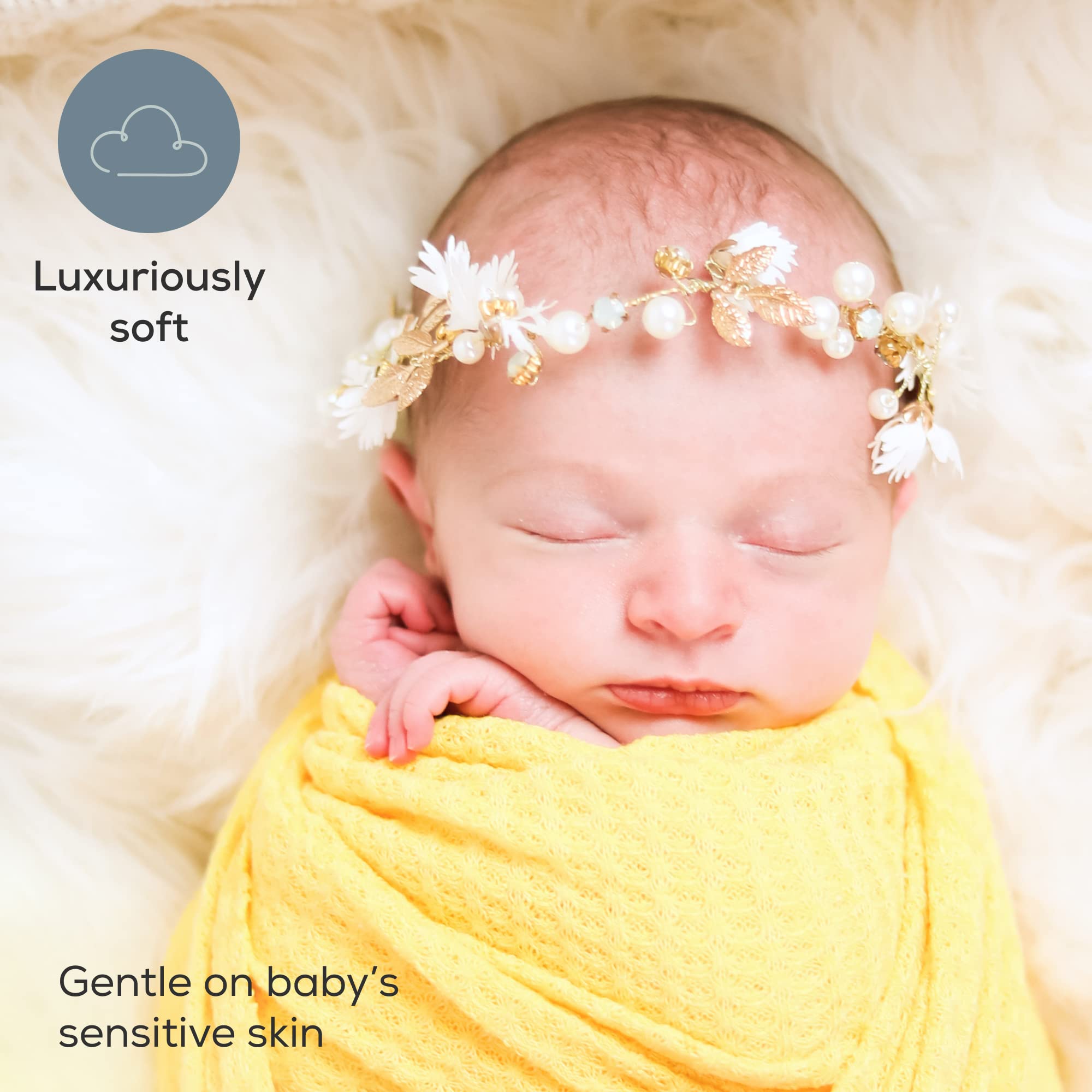 First Landings Newborn Photography Wraps, 3-Pack - 16
