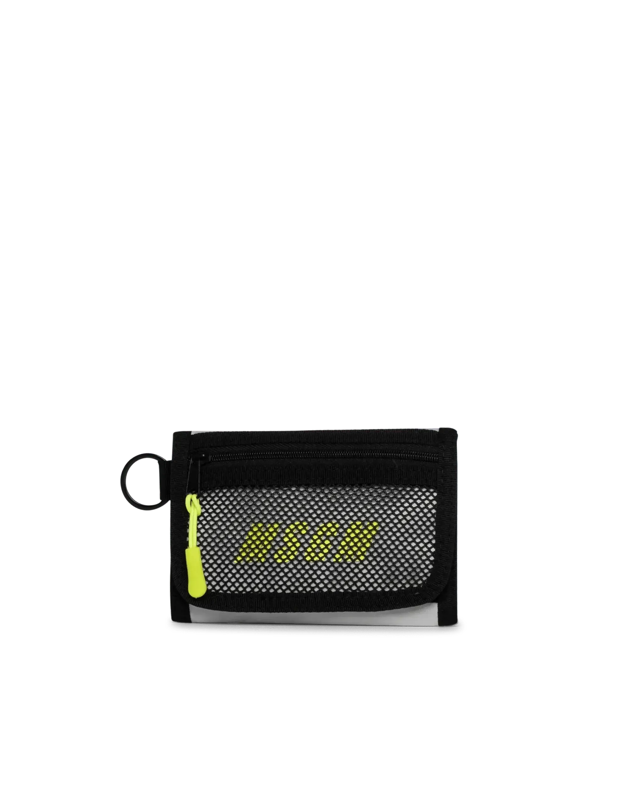 Mesh Front Velcro Wallet - Secure & Stylish Slim Wallet for Men & Women - Perfect for Travel, Gym, and Everyday Use