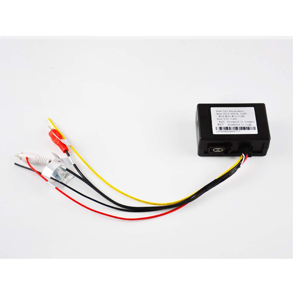 Original Title: Optical Fiber Decoder Box for Mercedes-Benz ML/GL/R Series (L-007) etc   Optimized Title: Mercedes-Benz ML GL R Series Fiber Optic Decoder Box (L-007) - Compatible with Audio & Video Systems - Perfect for Car Entertainment Upgrades & DIY Installations