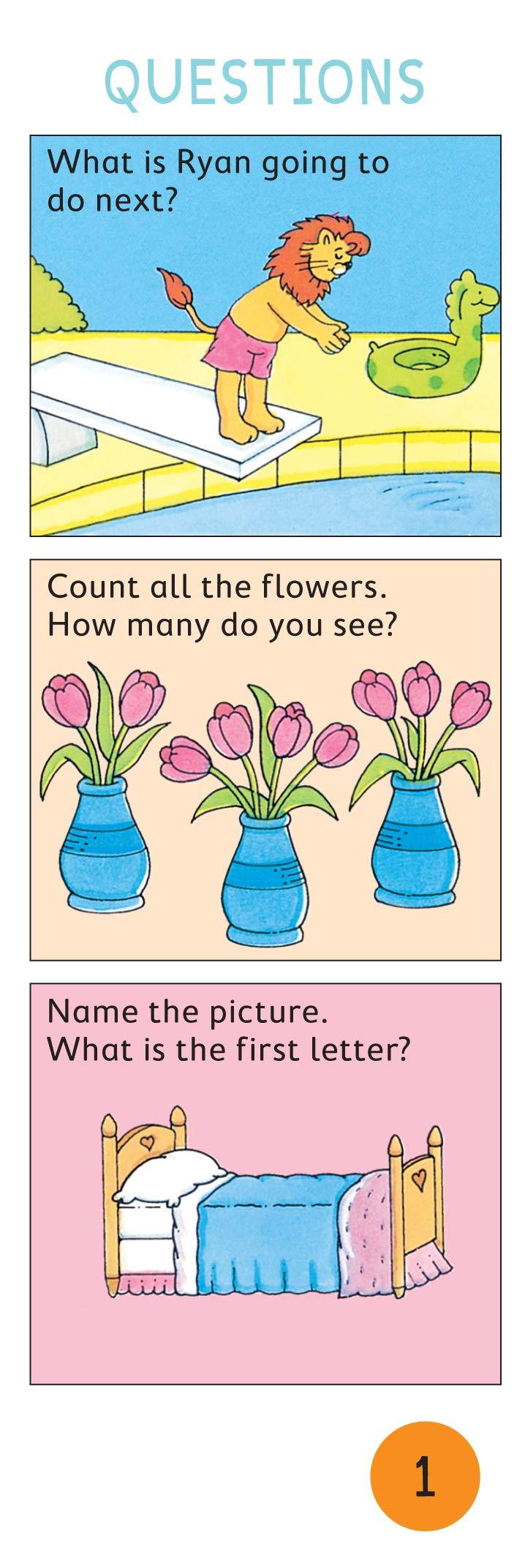 Brain Quest Kindergarten Workbook - 300 Questions & Answers for Ages 5-6 | Smart Start Learning Activities | Revised 4th Edition | Homeschool & Classroom Educational Resource
