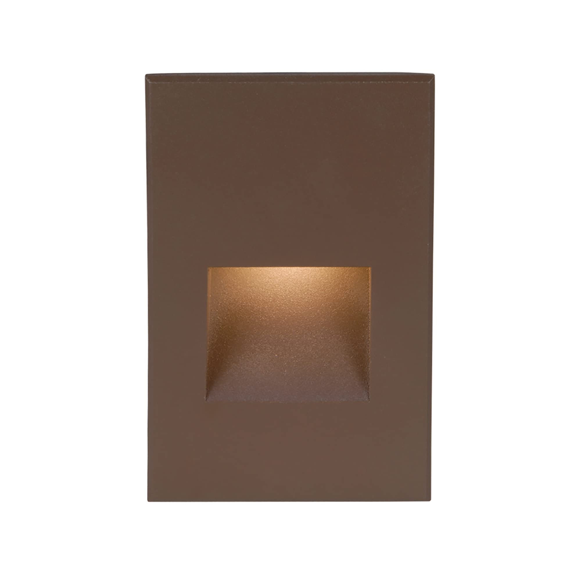 WAC Landscape Lighting - LEDme 120V LED Vertical Indoor/Outdoor Step & Wall Light, 3000K Warm White, Bronze Finish - Perfect for Garden Pathways, Patios & Staircase Safety Lighting