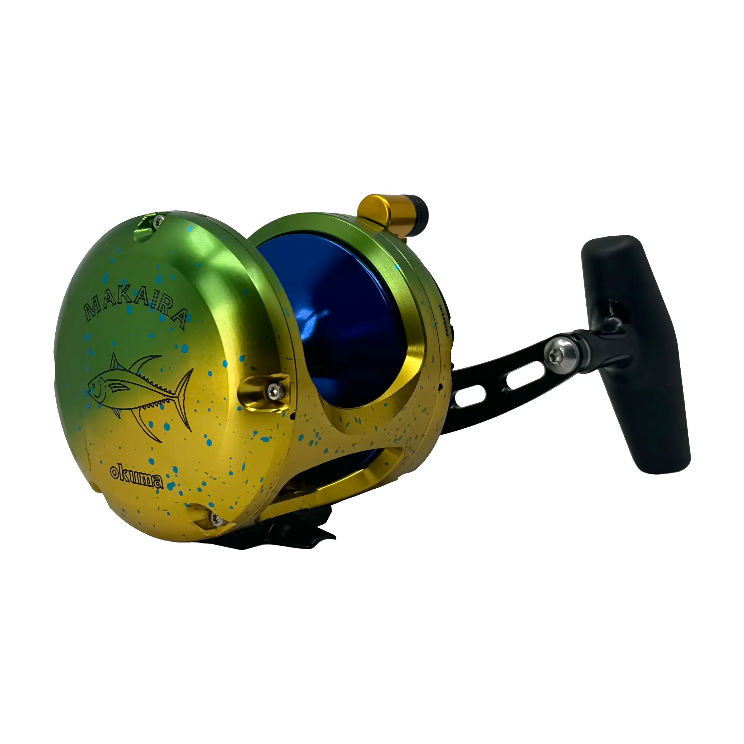 Okuma Makaira Special Edition Mahi Mahi Fishing Reel - Saltwater Spinning Reel for Offshore & Deep Sea Fishing - Perfect for Mahi Mahi, Tuna & Big Game Fish