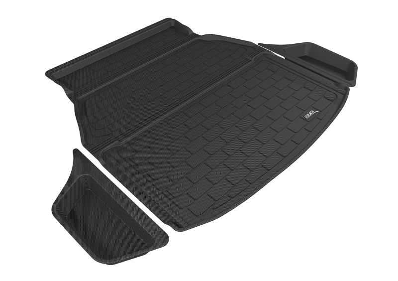 3D MAXpider Custom Fit Cargo Liner for 2015-2020 Acura TLX | Kagu Series Black | Waterproof & Non-Slip Trunk Mat | Perfect for Road Trips, Groceries & Pet Transport