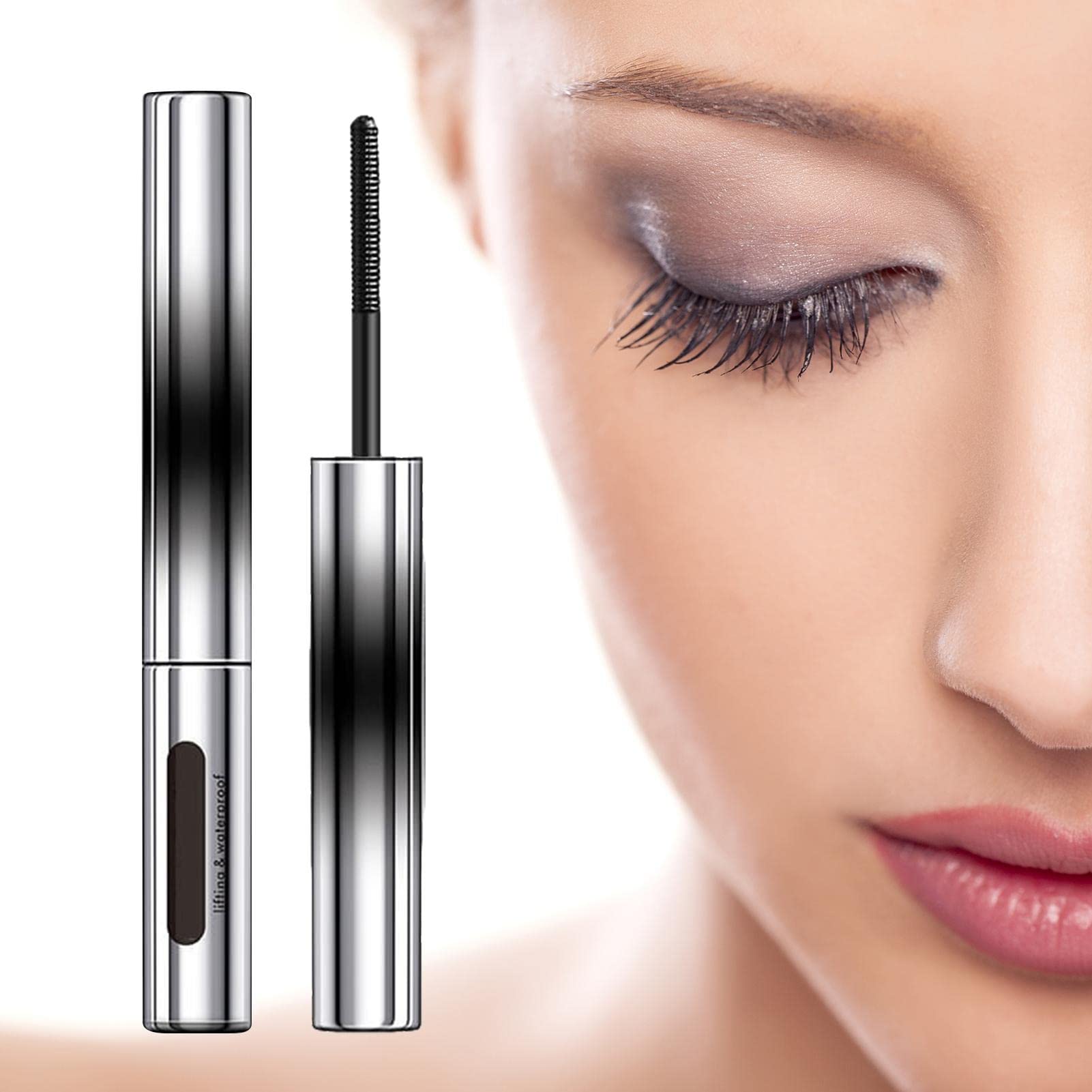 Volumizing Mascara for Sensitive Eyes - Waterproof Lengthening & Thickening Mascara for Women | Perfect for Summer Parties, Date Nights, Shopping & Everyday Wear | Long-Lasting Smudge-Proof Formula for Bold Lashes