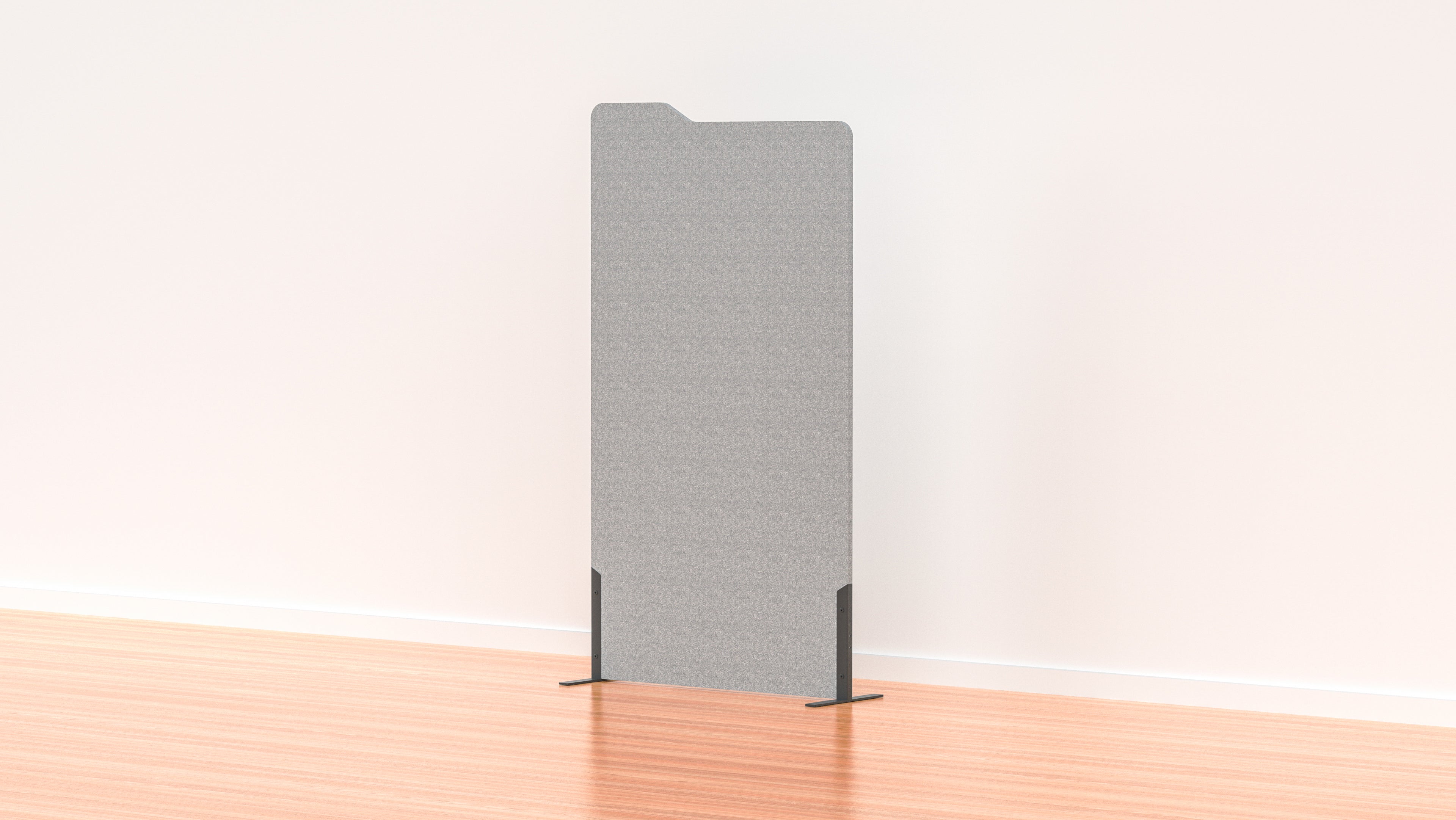 Acoustic Freestanding Partition Milford 1000x1800mm (1 Panel) with 2 Feet - Soundproof Room Divider for Office, Home, or Studio Privacy
