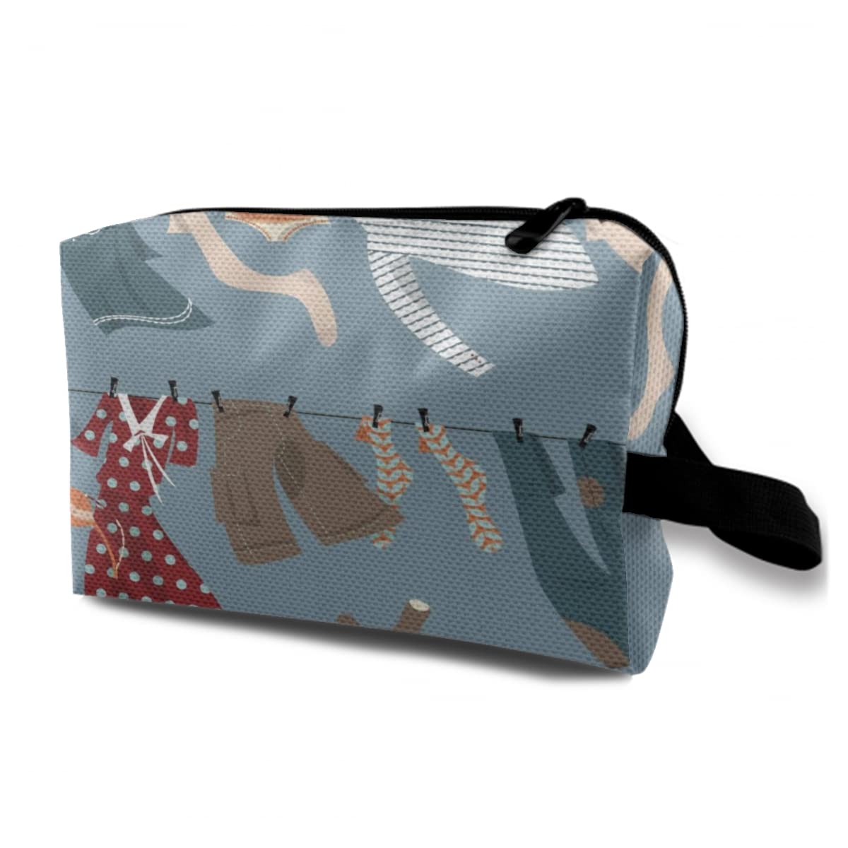 Waterproof Reusable Travel Makeup Bag - Large Cosmetic Organizer for Men & Women, Perfect for Clothes Drying After Wash | Ideal for Outdoor Trips, Gym, Camping & Vacation Toiletry Storage