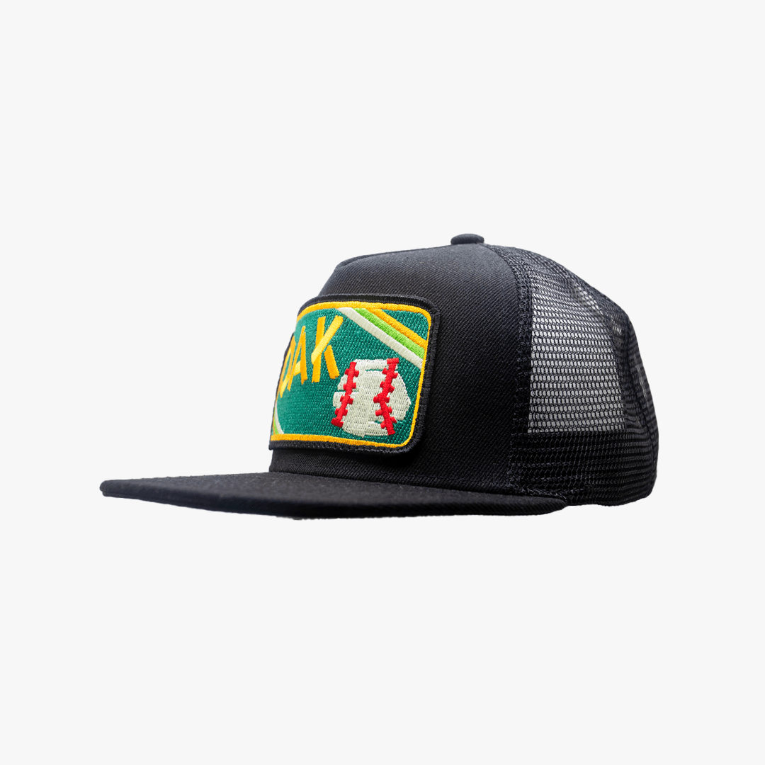Oakland Athletics Baseball Pocket Hat - Adjustable Snapback Cap for Men & Women - Perfect for Baseball Games, Sports Events & Casual Wear