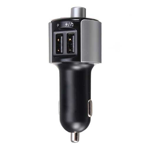 Wireless Bluetooth FM Transmitter for Car - MP3 Player, USB Car Charger & Hands-Free Calling - Perfect for Road Trips & Commuting