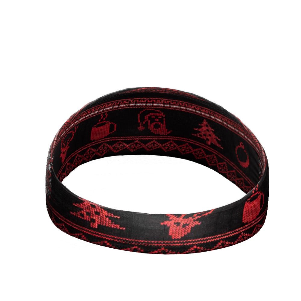 Festive Ugly Christmas Sweater Headband for Women & Men - Holiday Party Accessory for Xmas, Office Party & Family Gatherings