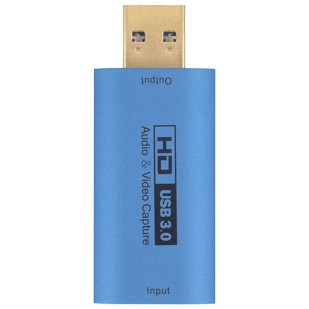 Bsowte USB 3.0 HDMI Video Capture Card for PC, Mac, PS5, Xbox - 1080p 60fps Game Recording & Live Streaming Device for Twitch, YouTube, OBS - Ideal for Gamers, Content Creators & Video Conference