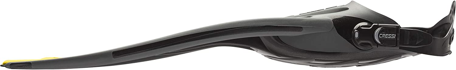 Cressi Frog Plus Open Heel Scuba Diving Fins for Men & Women - Comfortable & Lightweight for Snorkeling, Spearfishing & Beach Swimming
