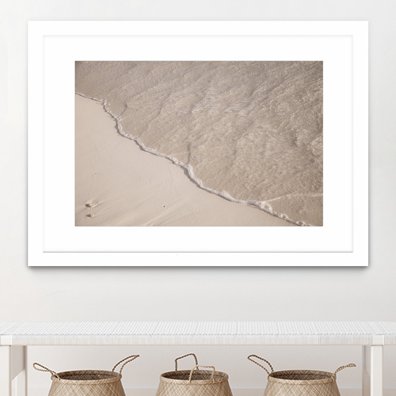 Caribbean Beach Zen Oasis - Relaxing Tropical Home Decor for Spa, Yoga & Meditation Room | Perfect for Coastal Living, Vacation Homes & Wellness Retreats