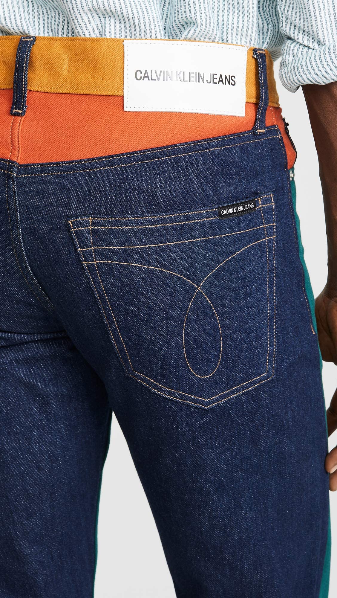 Calvin Klein Men's Straight Fit Jeans - Classic Denim Pants for Casual & Business Wear | Comfortable & Stylish for Everyday Use