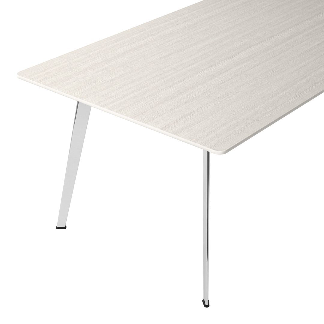 Modern Rectangular JW Dining Table - Solid Wood Kitchen Table for 6-8 People - Perfect for Family Dinners & Entertaining Guests