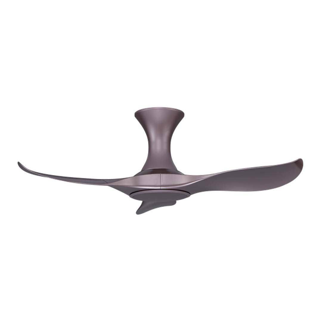 Efenz Isabel 403 40-Inch Indoor Ceiling Fan Without Light - Modern Low Profile Flush Mount Design for Bedroom, Living Room & Office