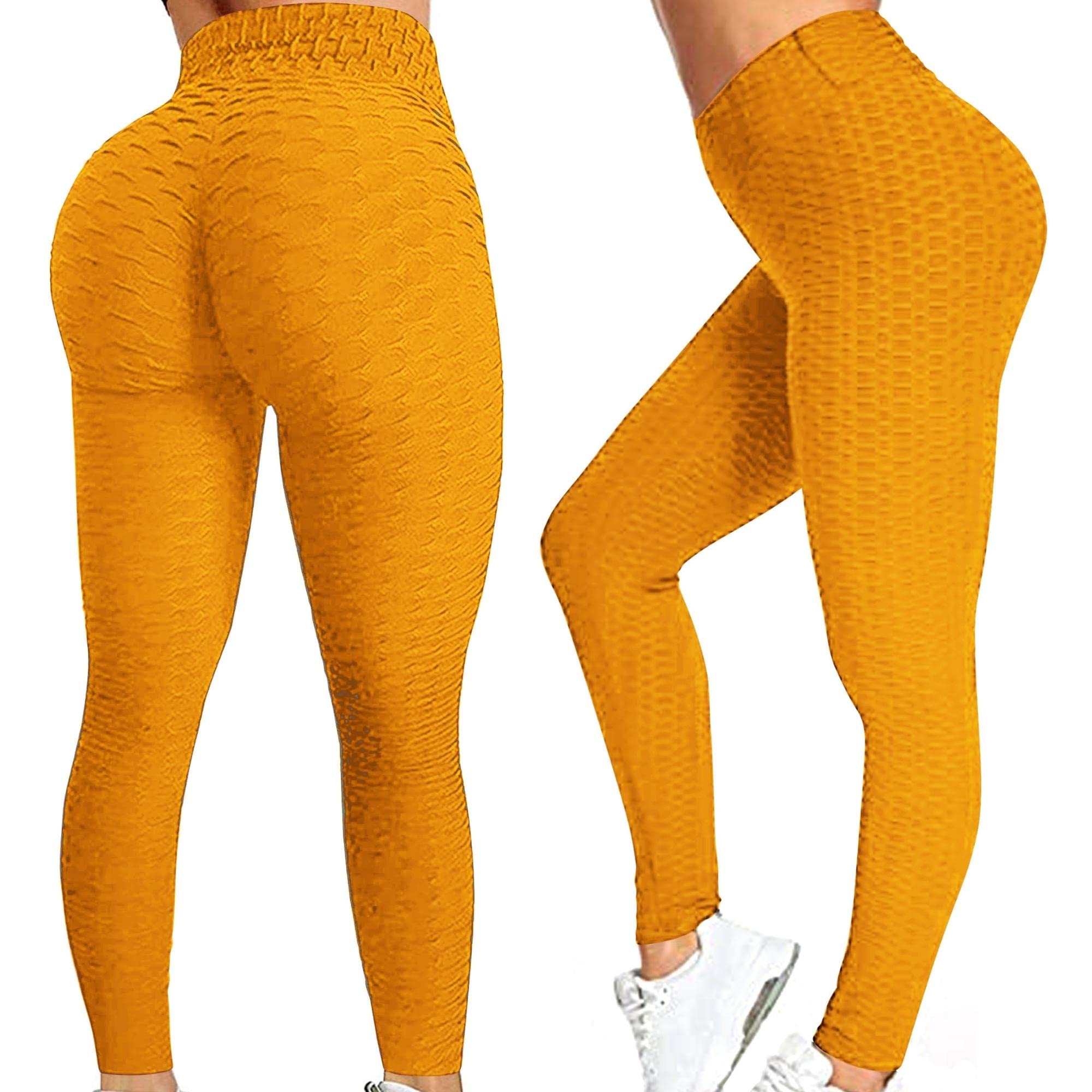 **Best Butt Lifting Leggings for Women - High Waisted Tummy Control Yoga Pants, Seamless Scrunch Workout Leggings - Perfect for Gym, Running & Everyday Wear**