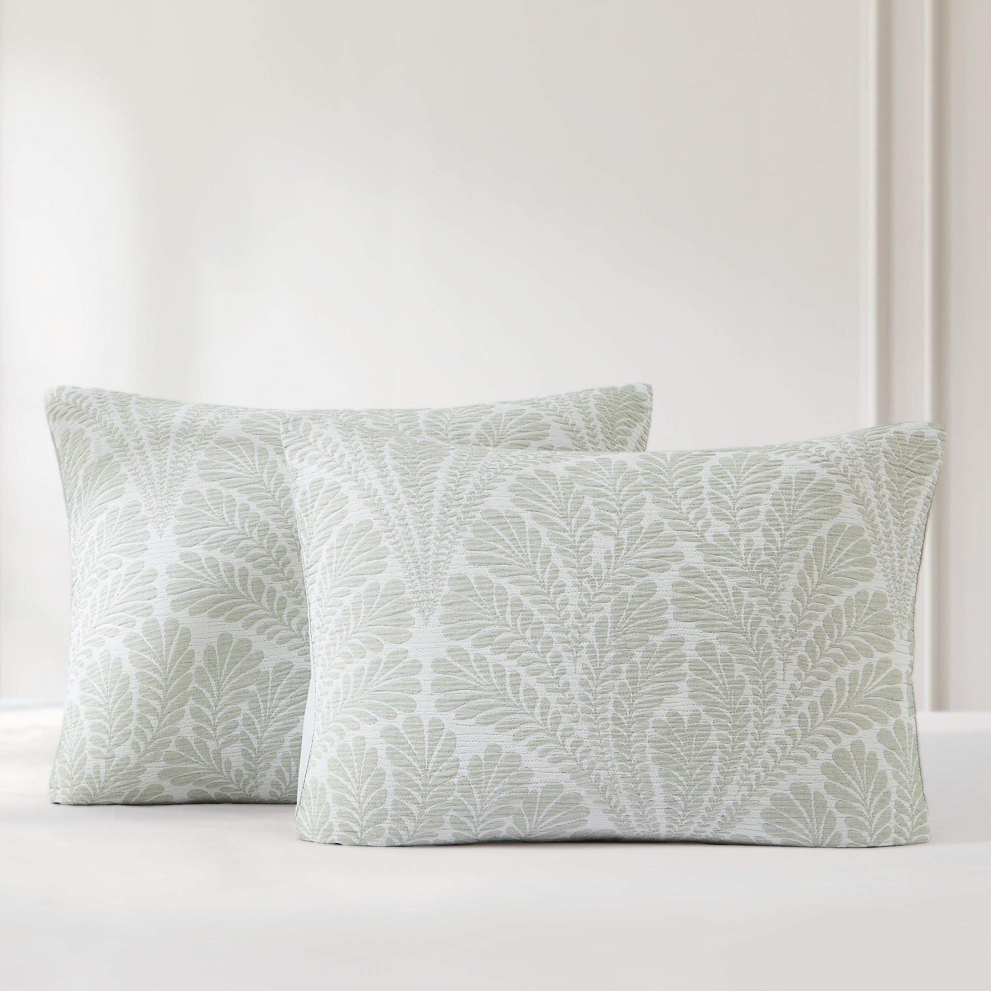 Willow Garden Restorative Gauze Jacquard Comforter Set - Breathable & Soft Bedding for All Seasons - Perfect for Master Bedroom, Guest Room, and Hotel Use