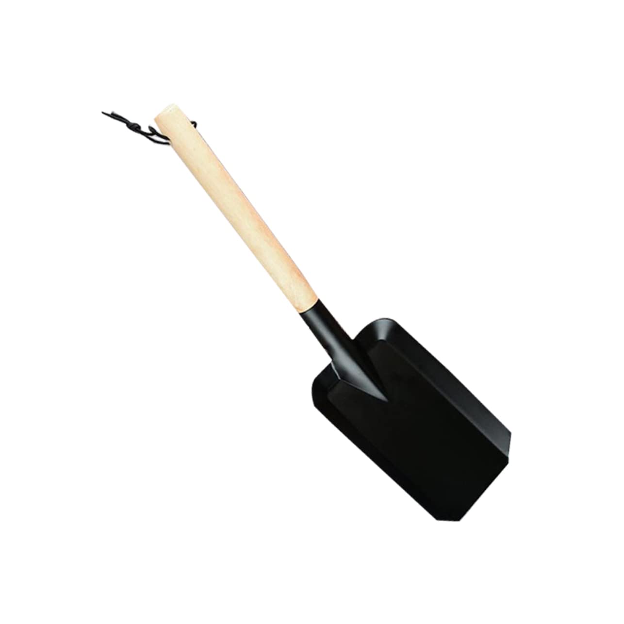 Wooden Handle Camping Shovel for Charcoal Grill & Garden - Outdoor BBQ & Bonsai Tool