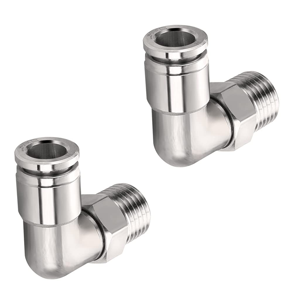 2-Pack 304 Stainless Steel 1/2