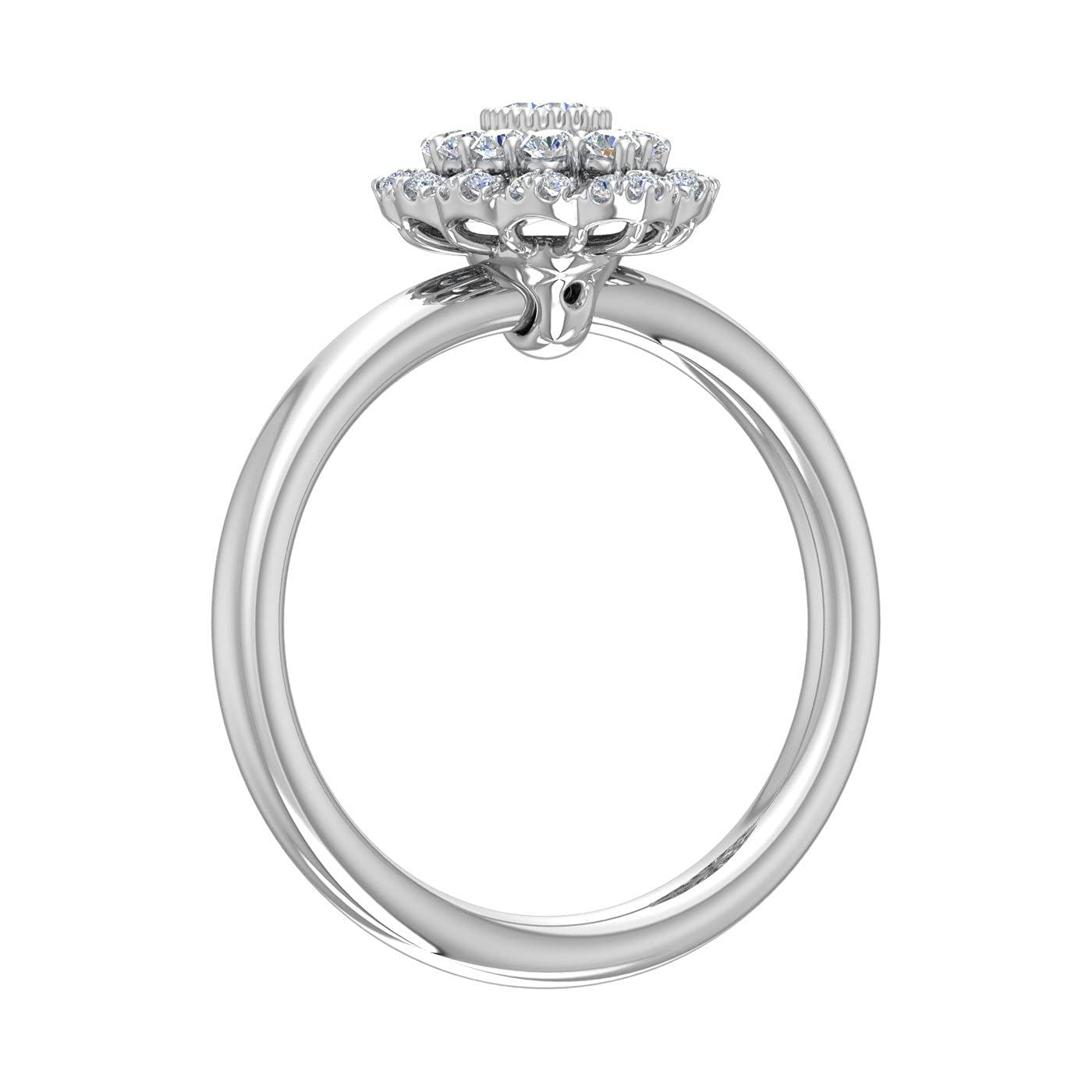 1/3 Carat Marquise Diamond Ring in 14K Gold - Elegant Engagement, Wedding & Anniversary Jewelry Gift for Women