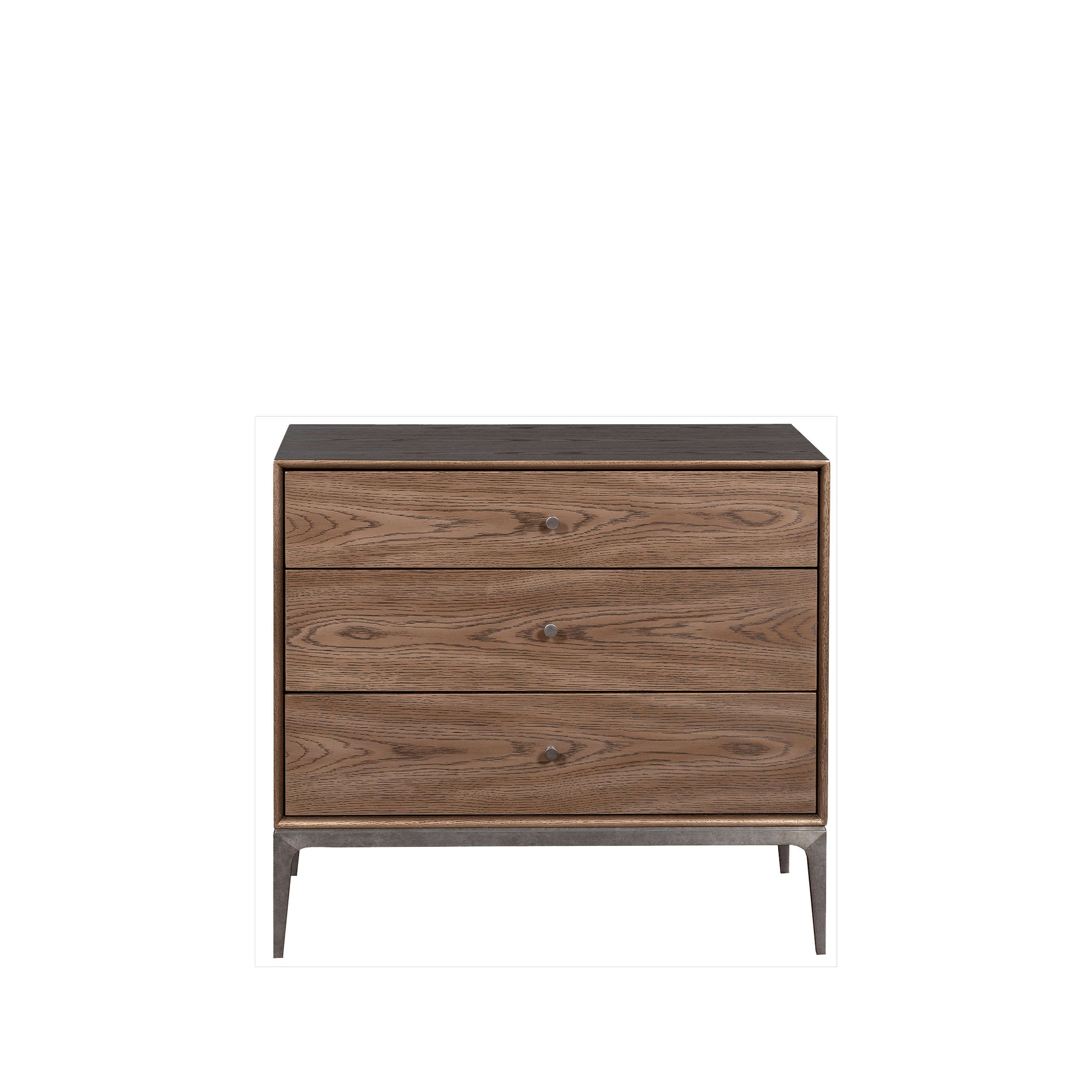 Modern Wooden Nightstand with Drawer - Stylish Bedside Table for Bedroom, Living Room, or Office - Perfect for Storage and Decor
