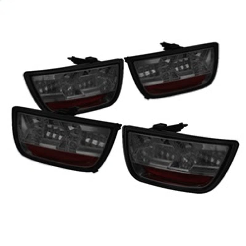 Spyder Auto 5032201 LED Tail Lights Chrome Smoked - High-Performance Car Lighting for Trucks & SUVs