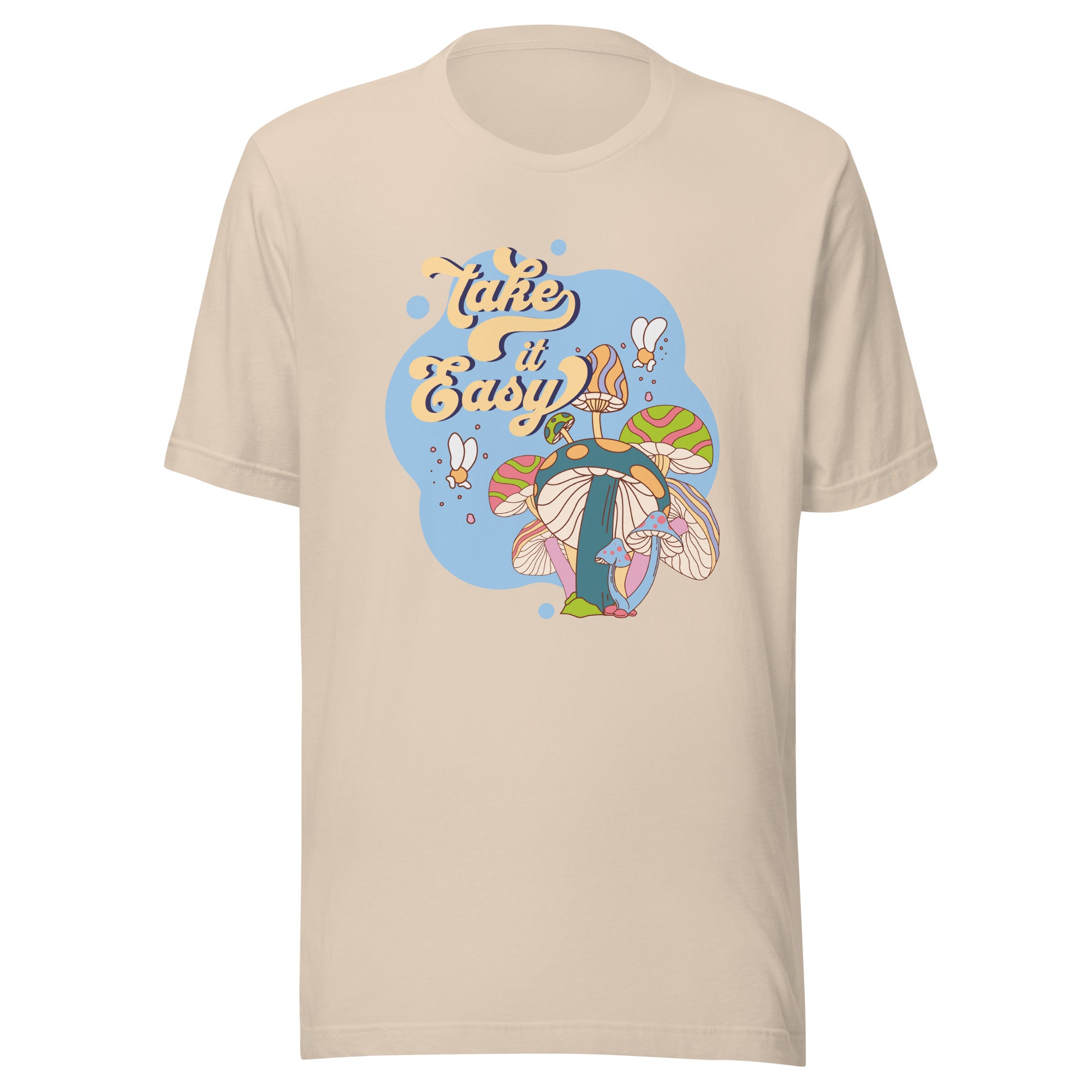 Take It Easy Unisex T-Shirt - Soft Cotton Comfort Fit Tee for Men & Women - Perfect for Casual Wear, Outings, and Everyday Comfort