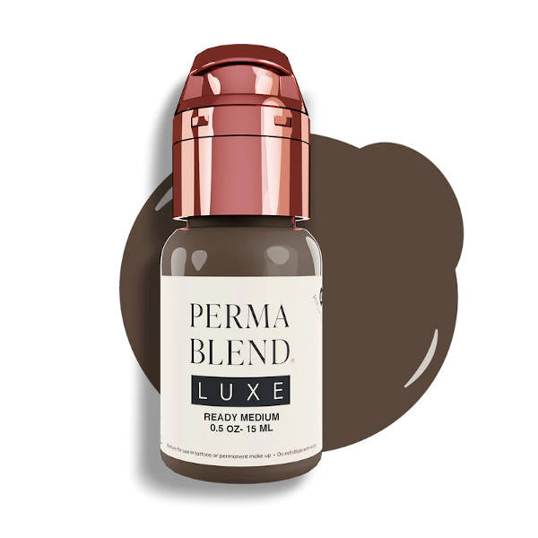Perma Blend Luxe Ready Medium Pigment - Professional Tattoo Ink for Vibrant & Long-Lasting Body Art - Perfect for Tattoo Artists & Permanent Makeup