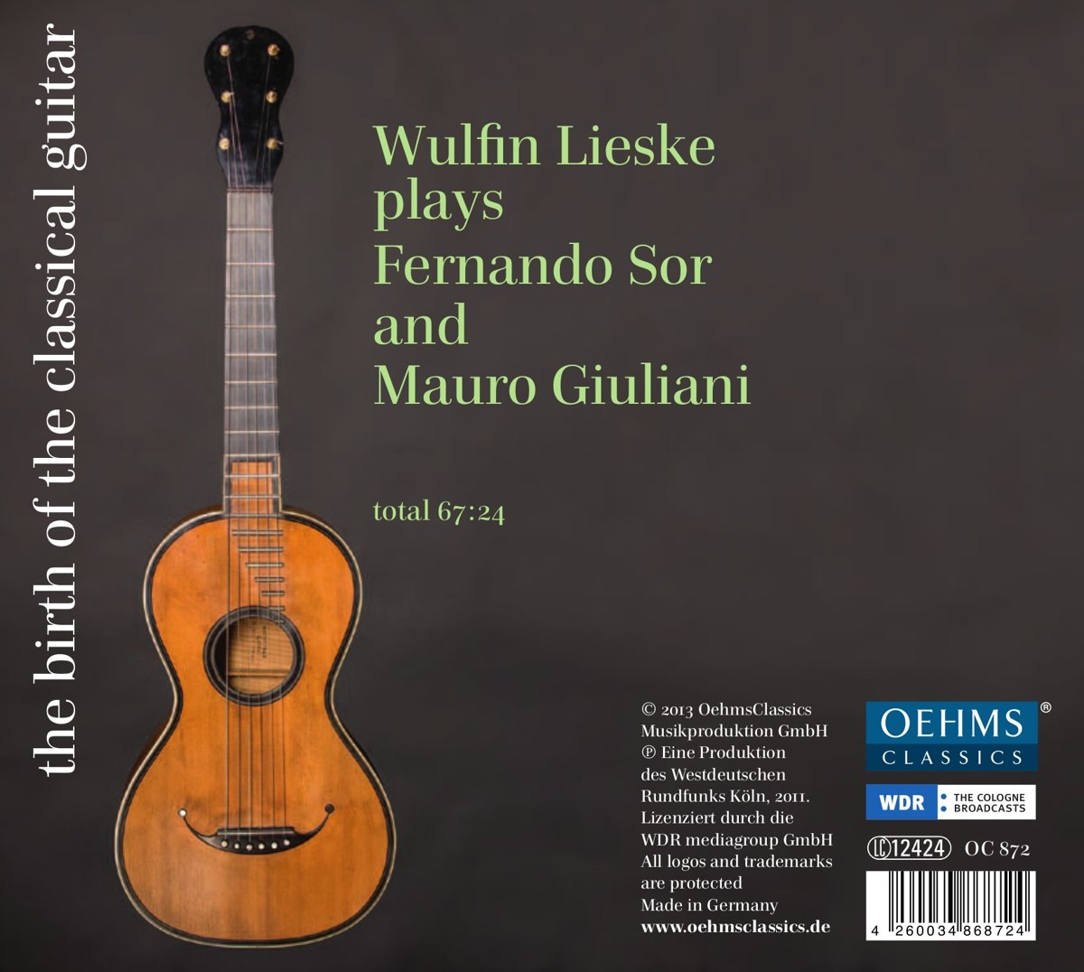 Birth of Classical Guitar - History & Evolution of Classical Guitars | Perfect for Music Lovers & Guitar Enthusiasts | Great for Learning, Performing & Collecting