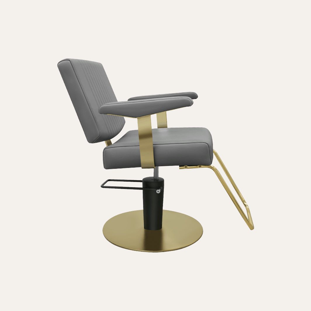 ATHENA Professional Salon Chair - Adjustable Hydraulic Styling Chair for Hairdressers & Barbers - Perfect for Salons, Barber Shops & Home Use
