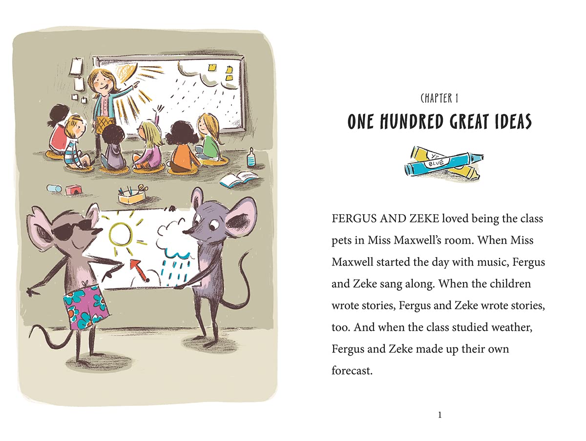 Fergus and Zeke and the 100th Day of School - Children's Chapter Book for Early Readers | Perfect for Classroom Celebrations & 100 Days of School Activities