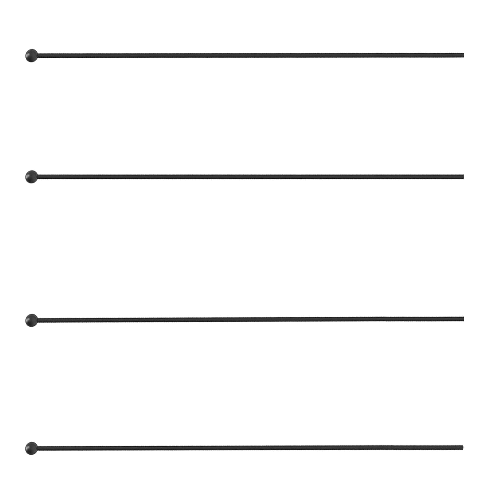 Heavy Duty Dog Playpen Stakes - 36 Inch Metal Replacement Posts for Indoor & Outdoor Pet Enclosures - Secure RV & Backyard Puppy Play Pens (Set of 4) - Perfect for Camping, Travel & Home Use