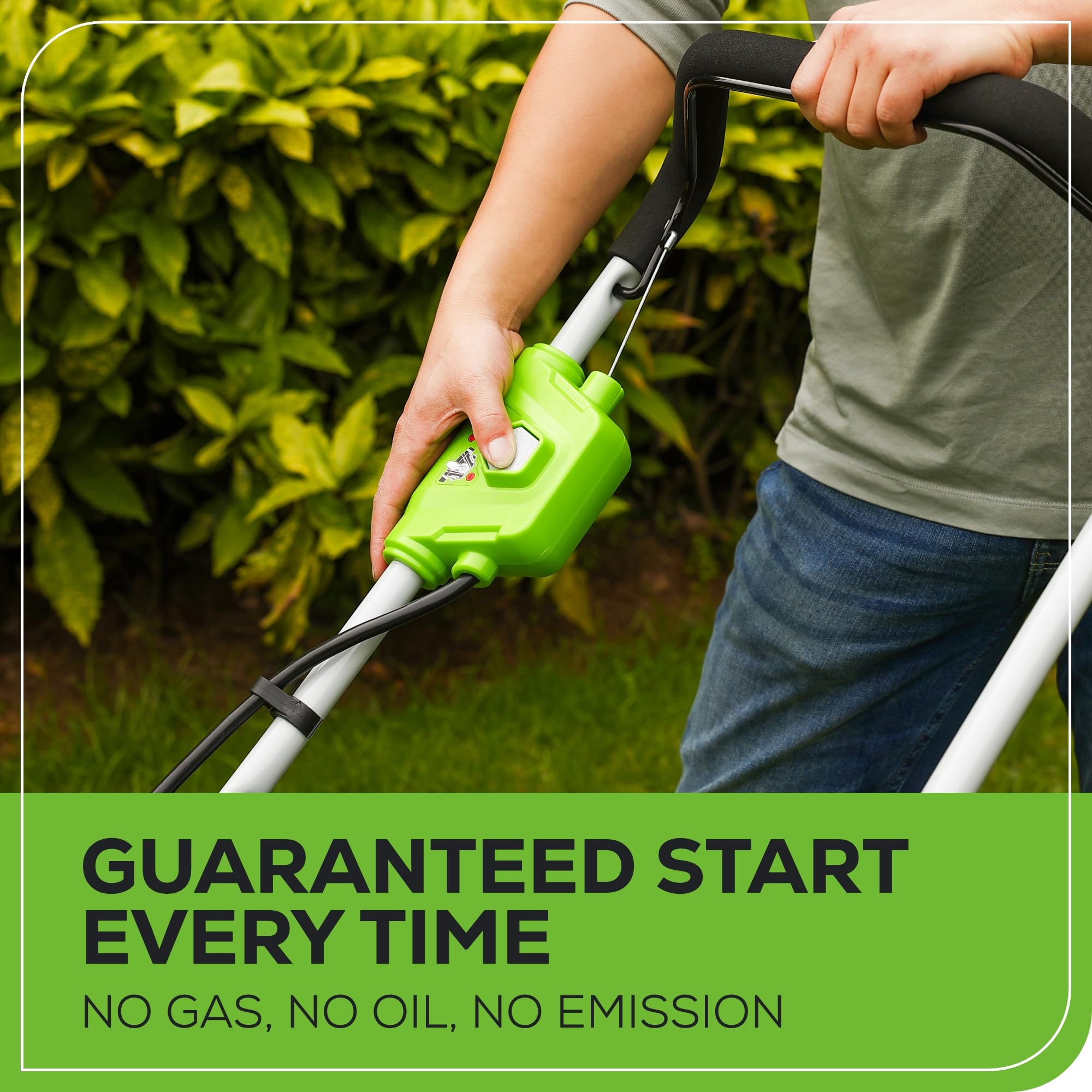 Greenworks 40V 17-Inch Cordless Push Lawn Mower with 4.0Ah Battery & Charger - Compatible with 75+ Tools - Perfect for Small to Medium Yards, Eco-Friendly Lawn Care