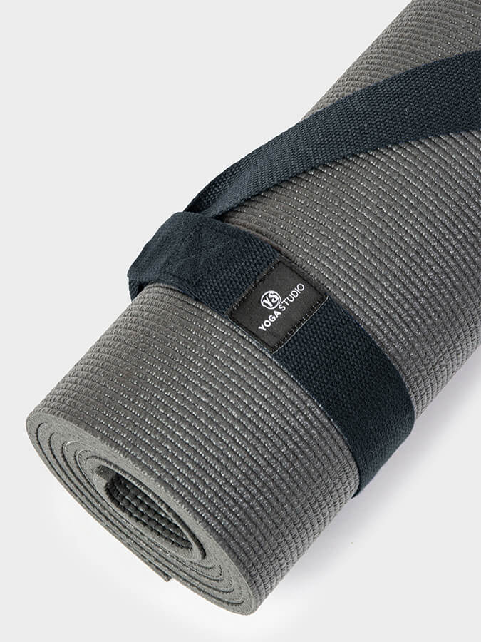 Organic Cotton Yoga Mat Strap Carrier for Yoga Studio - Premium Yoga Mat Holder with Adjustable Shoulder Strap - Perfect for Yoga Class, Gym, Travel & Outdoor Workouts