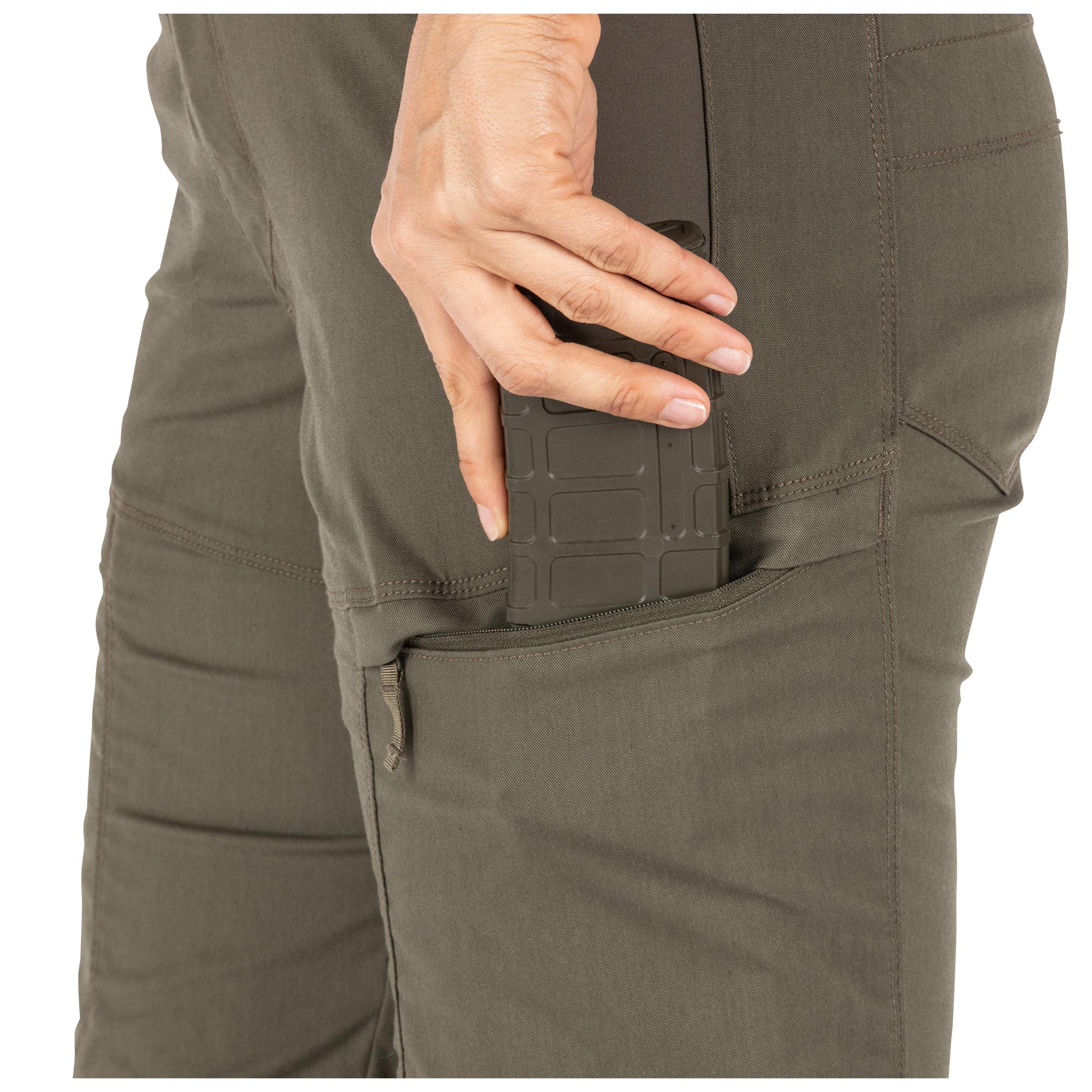 5.11 Tactical Women's Apex Pants - Durable Regular Fit Gusseted Cargo Pants Style 64446 for Outdoor, Hiking & Tactical Use