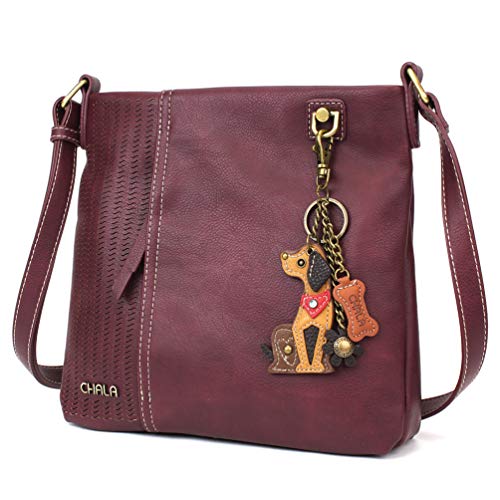 Mini Keychain Dog - Plum