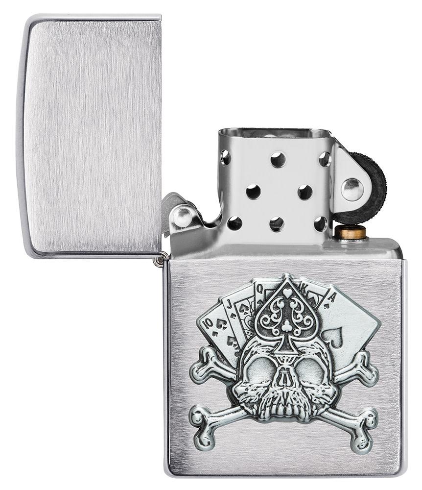 Skull Emblem Design Playing Cards - Gothic Style Deck for Poker, Magic Tricks & Collectors | Perfect for Game Nights, Halloween Parties & Gifts
