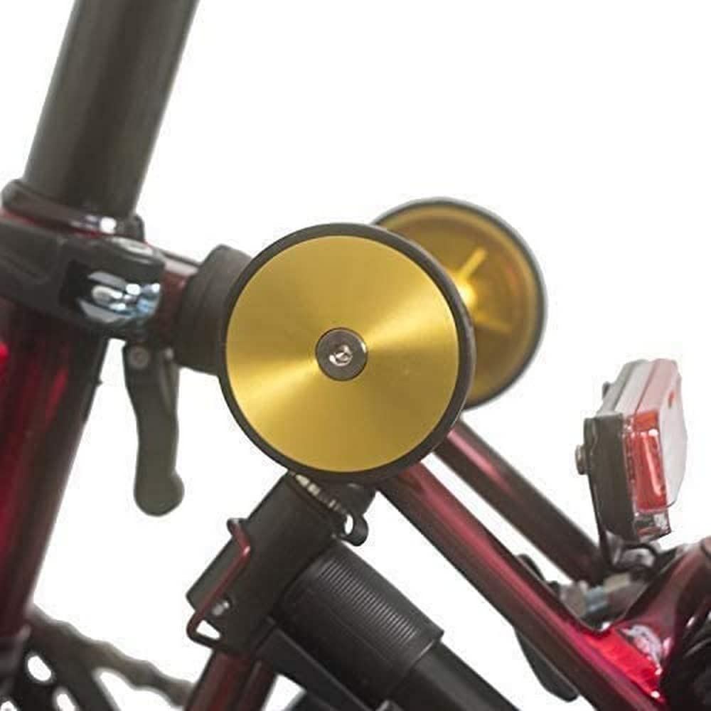 Super Lightweight Easy Wheels with Titanium Bolts for Brompton Gold Folding Bike – Perfect for Urban Commuting & Travel