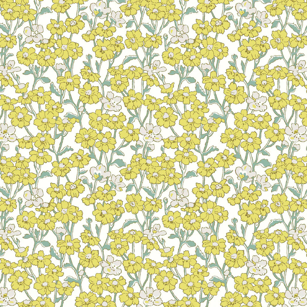 Chiltern Hill Liberty Flower Show Coastal Walk Floral Print Fabric - Perfect for Upholstery, Curtains & Home Decor Projects