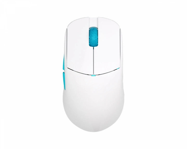 LAMZU Atlantis Mini Pro 1K Dongle Wireless Gaming Mouse - White | Ultra-Lightweight Ergonomic Design for FPS, MOBA & Esports Gaming | Perfect for PC, Laptop & Gaming Setup