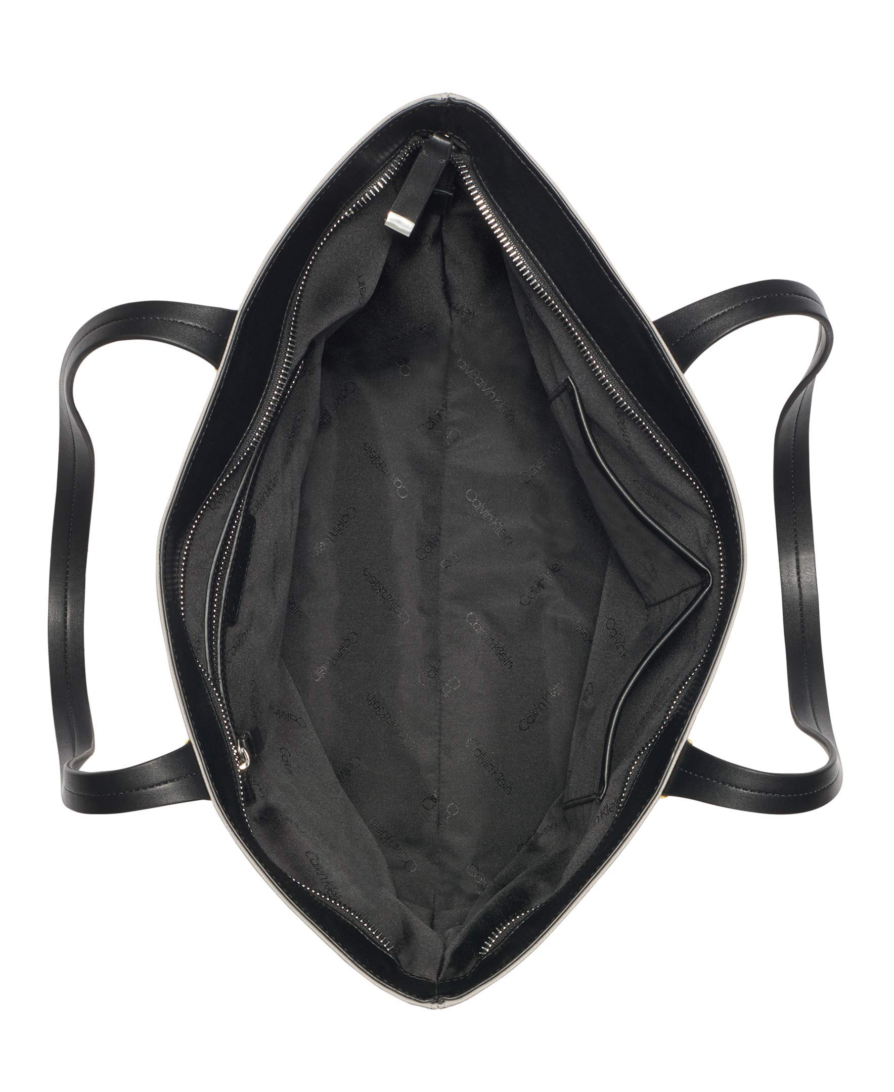 Calvin Klein Celia Nylon Small Tote Bag for Women - Lightweight & Durable Organizer Purse for Work, Travel & Everyday Use